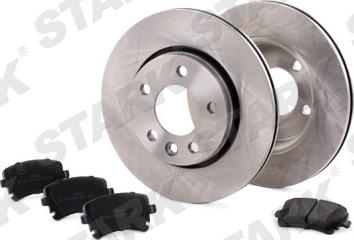 Stark SKBK-1090036 - Дисковый тормозной механизм, комплект autospares.lv