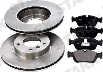 Stark SKBK-1090038 - Дисковый тормозной механизм, комплект autospares.lv