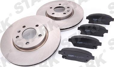 Stark SKBK-1090074 - Дисковый тормозной механизм, комплект autospares.lv