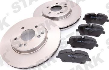 Stark SKBK-1090076 - Дисковый тормозной механизм, комплект autospares.lv