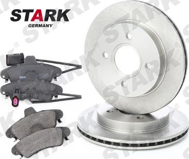 Stark SKBK-1090148 - Дисковый тормозной механизм, комплект autospares.lv