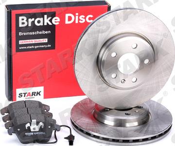 Stark SKBK-1090142 - Дисковый тормозной механизм, комплект autospares.lv