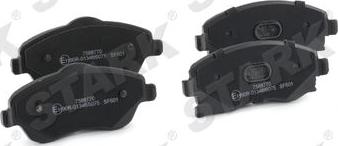 Stark SKBK-1090155 - Дисковый тормозной механизм, комплект autospares.lv