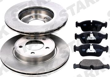 Stark SKBK-1090131 - Дисковый тормозной механизм, комплект autospares.lv