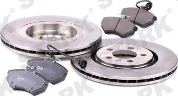 Stark SKBK-1090179 - Дисковый тормозной механизм, комплект autospares.lv