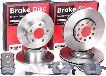 Stark SKBK-1090175 - Дисковый тормозной механизм, комплект autospares.lv