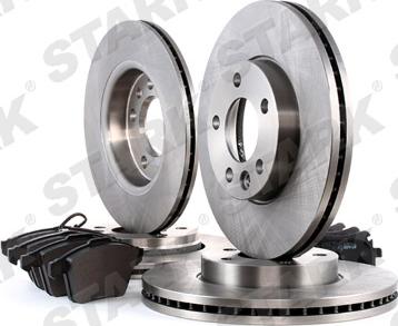 Stark SKBK-1090346 - Дисковый тормозной механизм, комплект autospares.lv