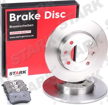 Stark SKBK-1090342 - Дисковый тормозной механизм, комплект autospares.lv