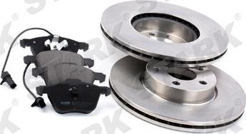 Stark SKBK-1090358 - Дисковый тормозной механизм, комплект autospares.lv