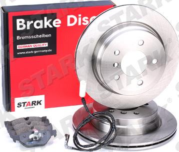 Stark SKBK-1090333 - Дисковый тормозной механизм, комплект autospares.lv