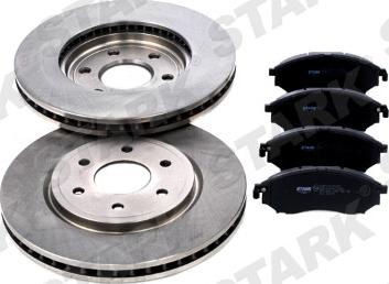 Stark SKBK-1090203 - Дисковый тормозной механизм, комплект autospares.lv