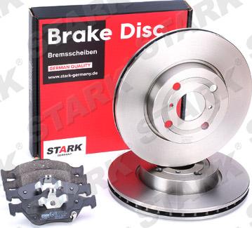 Stark SKBK-1090236 - Дисковый тормозной механизм, комплект autospares.lv