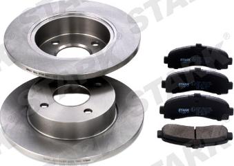 Stark SKBK-1090238 - Дисковый тормозной механизм, комплект autospares.lv