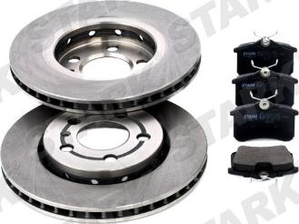 Stark SKBK-1090233 - Дисковый тормозной механизм, комплект autospares.lv