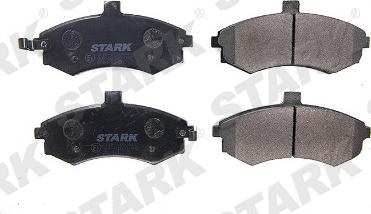 Stark SKBP-0010444 - Тормозные колодки, дисковые, комплект autospares.lv