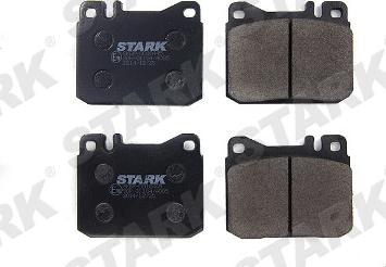 Stark SKBP-0010445 - Тормозные колодки, дисковые, комплект autospares.lv