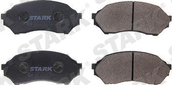 Stark SKBP-0010446 - Тормозные колодки, дисковые, комплект autospares.lv