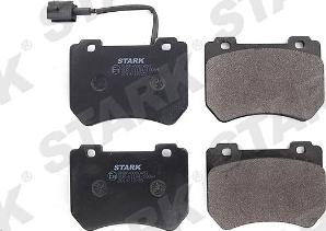 Stark SKBP-0010457 - Тормозные колодки, дисковые, комплект autospares.lv