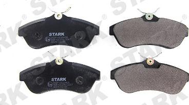 Stark SKBP-0010406 - Тормозные колодки, дисковые, комплект autospares.lv