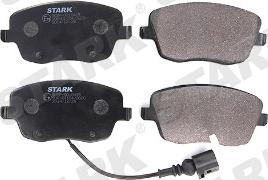 Stark SKBP-0010415 - Тормозные колодки, дисковые, комплект autospares.lv