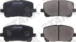 Stark SKBP-0010434 - Тормозные колодки, дисковые, комплект autospares.lv