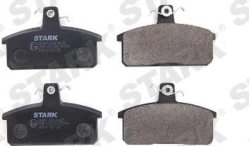 Stark SKBP-0010425 - Тормозные колодки, дисковые, комплект autospares.lv