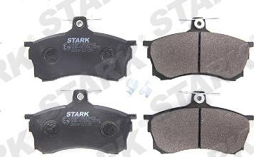 Stark SKBP-0010426 - Тормозные колодки, дисковые, комплект autospares.lv