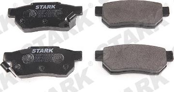 Stark SKBP-0010094 - Тормозные колодки, дисковые, комплект autospares.lv