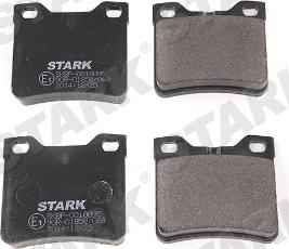 Stark SKBP-0010095 - Тормозные колодки, дисковые, комплект autospares.lv