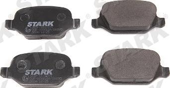 Stark SKBP-0010091 - Тормозные колодки, дисковые, комплект autospares.lv