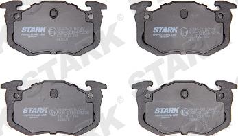 Stark SKBP-0010049 - Тормозные колодки, дисковые, комплект autospares.lv