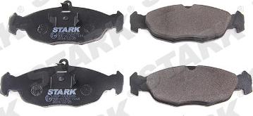 Stark SKBP-0010046 - Тормозные колодки, дисковые, комплект autospares.lv