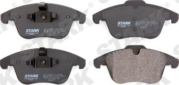 Stark SKBP-0010051 - Тормозные колодки, дисковые, комплект autospares.lv