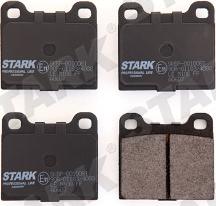 Stark SKBP-0010081 - Тормозные колодки, дисковые, комплект autospares.lv