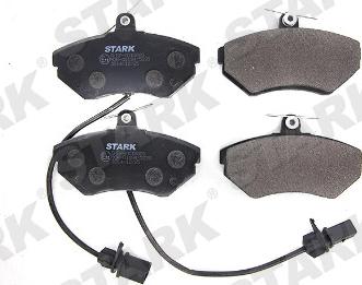 Stark SKBP-0010083 - Тормозные колодки, дисковые, комплект autospares.lv