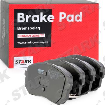 Stark SKBP-0010038 - Тормозные колодки, дисковые, комплект autospares.lv