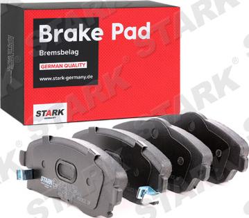 Stark SKBP-0010071 - Тормозные колодки, дисковые, комплект autospares.lv
