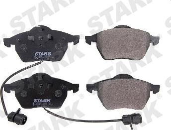 Stark SKBP-0010161 - Тормозные колодки, дисковые, комплект autospares.lv