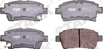 Stark SKBP-0010109 - Тормозные колодки, дисковые, комплект autospares.lv