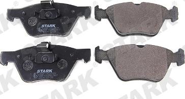 Stark SKBP-0010103 - Тормозные колодки, дисковые, комплект autospares.lv