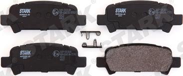 Stark SKBP-0010180 - Тормозные колодки, дисковые, комплект autospares.lv