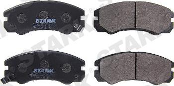 Stark SKBP-0010187 - Тормозные колодки, дисковые, комплект autospares.lv