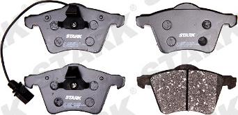 Stark SKBP-0010130 - Тормозные колодки, дисковые, комплект autospares.lv