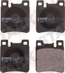 Stark SKBP-0010121 - Тормозные колодки, дисковые, комплект autospares.lv