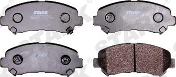 Stark SKBP-0010173 - Тормозные колодки, дисковые, комплект autospares.lv