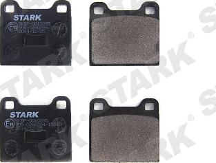 Stark SKBP-0010395 - Тормозные колодки, дисковые, комплект autospares.lv