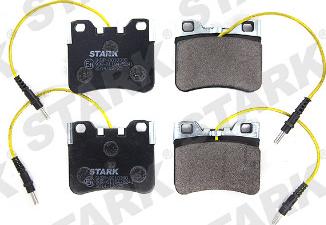 Stark SKBP-0010390 - Тормозные колодки, дисковые, комплект autospares.lv