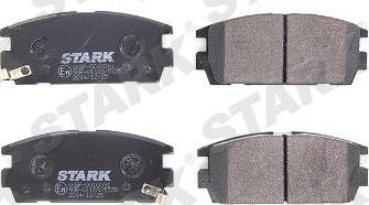 Stark SKBP-0010391 - Тормозные колодки, дисковые, комплект autospares.lv