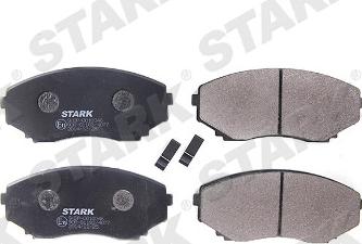 Stark SKBP-0010346 - Тормозные колодки, дисковые, комплект autospares.lv