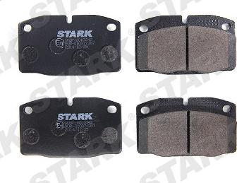 Stark SKBP-0010342 - Тормозные колодки, дисковые, комплект autospares.lv